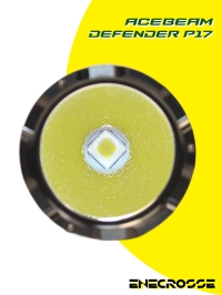 Фонарь Acebeam P17 DEFENDER Black (1x21700, 1хCREE XHP70.3 HI, 4900 лм, 445 м)