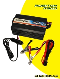 Автомобильный инвертор ROBITON R300 (300W, 12V-220V, БЕЗ УПАКОВКИ)