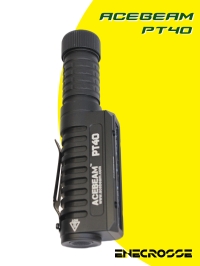 Фонарь Acebeam PT40 (6xNICHIA 219C CRI≥90, 2400 лм, 166 м)