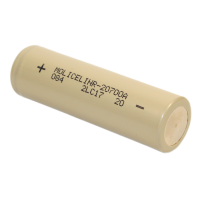 Аккумулятор Li-Ion высокотоковый Molicel INR-20700A (без платы защиты, длина 70,2 мм, 3,6/4,2 В, 35 A, 3000 мАч, 12 мОм)