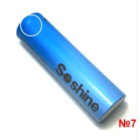 Аккумулятор LiFePO4 Soshine 18650-3.2-1800 (длина 65,13 мм, 3,2/3,6 В, 9 А, 1800 мАч, 18 мОм) УЦЕНКА