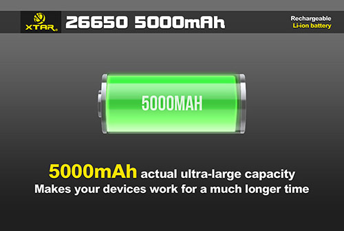 26650 5000mah 2