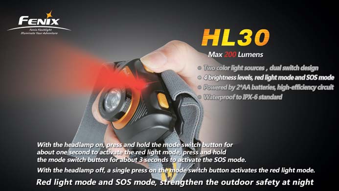 HL-30 200lm 8