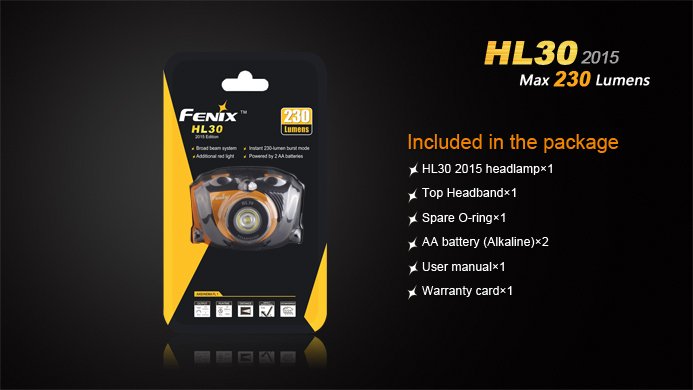 Fenix HL30 2015 15