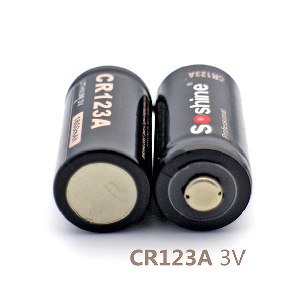 CR123A Soshine 1600 mAh 3