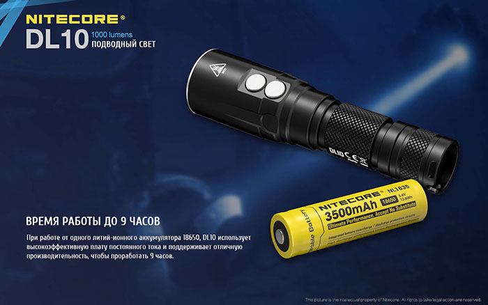 Nitecore DL10 6