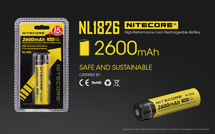 NitecoreNL1826 1